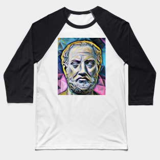 Thucydides Portrait | Thucydides Artwork 10 Baseball T-Shirt